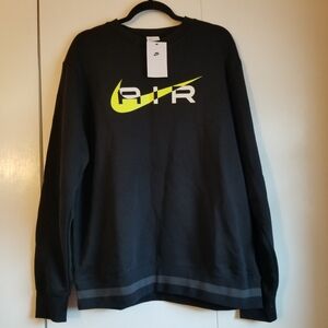 Nike Air Swoosh Fleece Crewneck Sweatshirt Mens